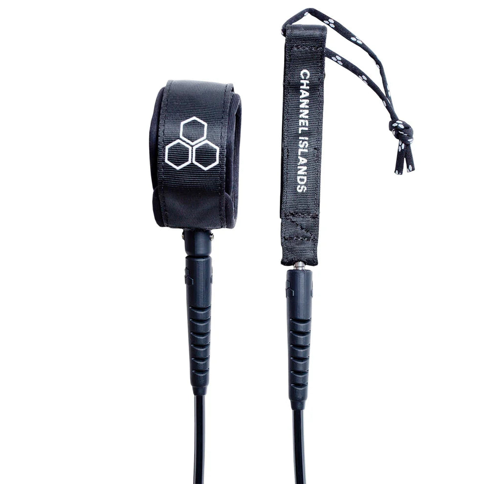Channel Islands - M Feb 6ft 6.5mm leash Black