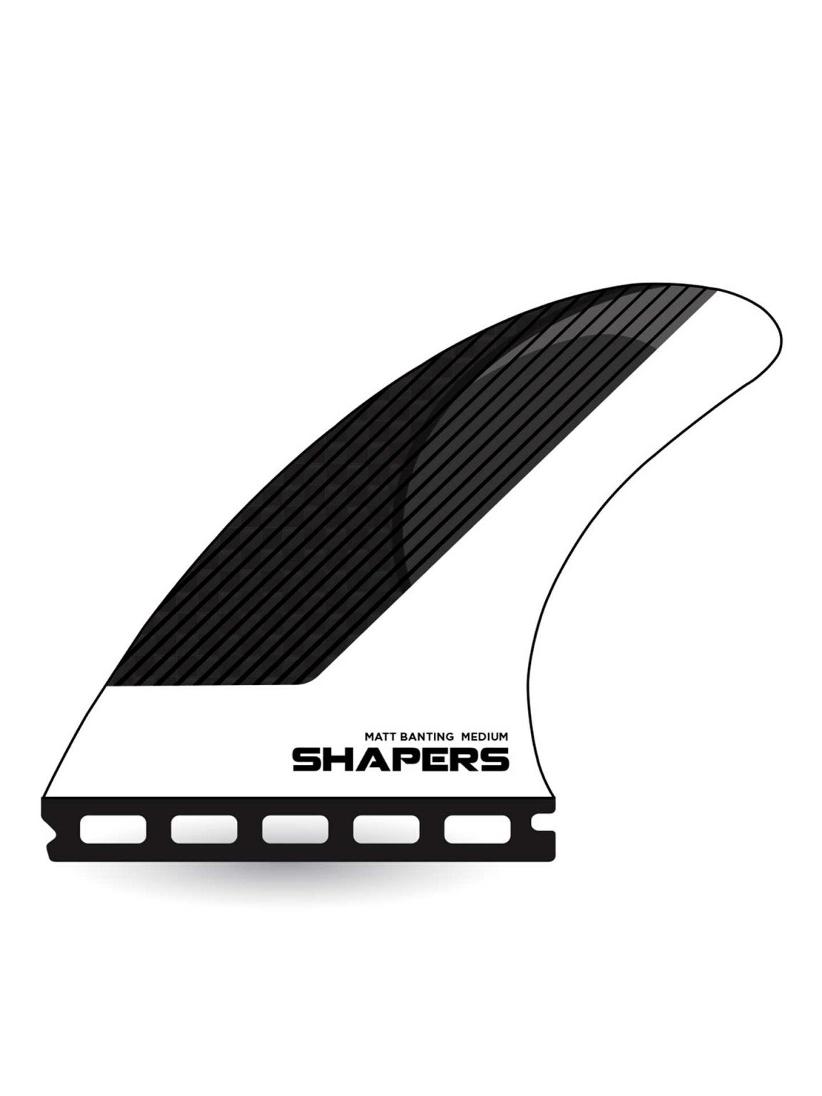 Shapers Matt Banting Stealth Medium Single Tab (Fits Futures)
