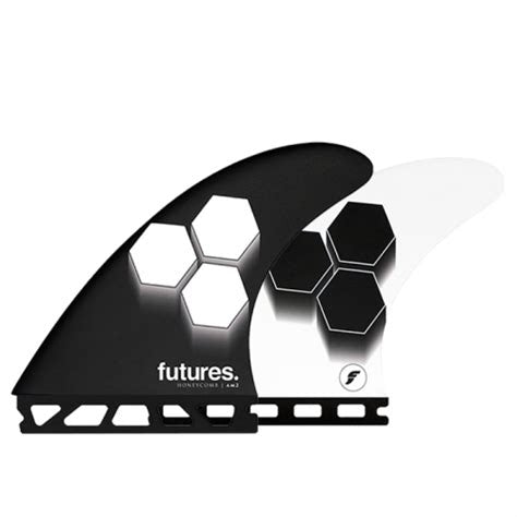 Fins FUTURES - FAM2 Al Merrick RTM Hex Black & White